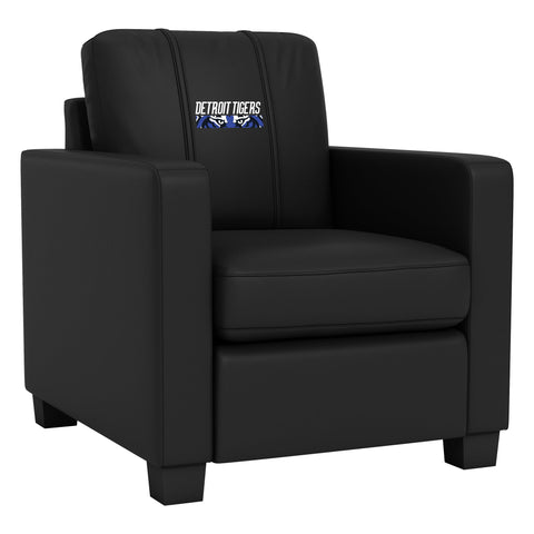 Dyno Stationary Club Chair with Detroit Tigers City Connect Wordmark Logo