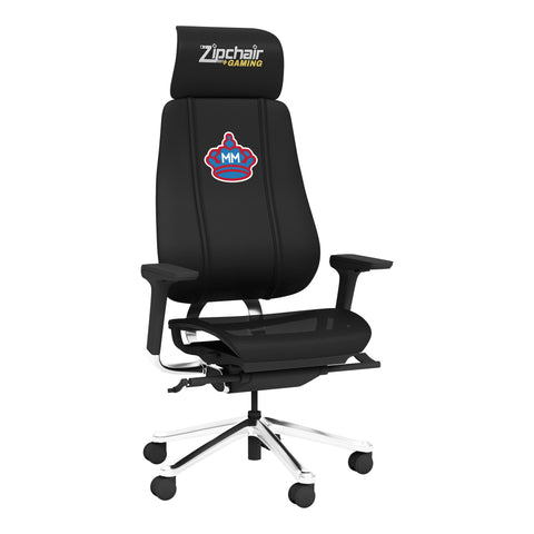 PhantomX Mesh Gaming Chair with Miami Marlins City Connect Primary Logo