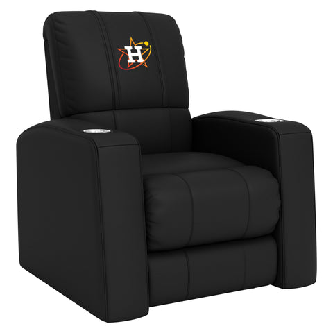 Relax Home Theater Recliner with Houston Astros City Connect Primary Logo