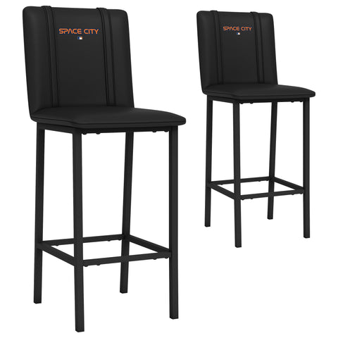 Bar Stool 500 with Houston Astros City Connect Secondary Logo Set of 2