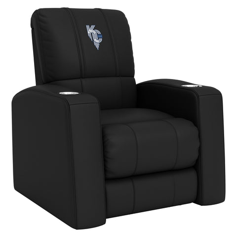 Relax Home Theater Recliner with Kansas City Royals City Connect Primary Logo