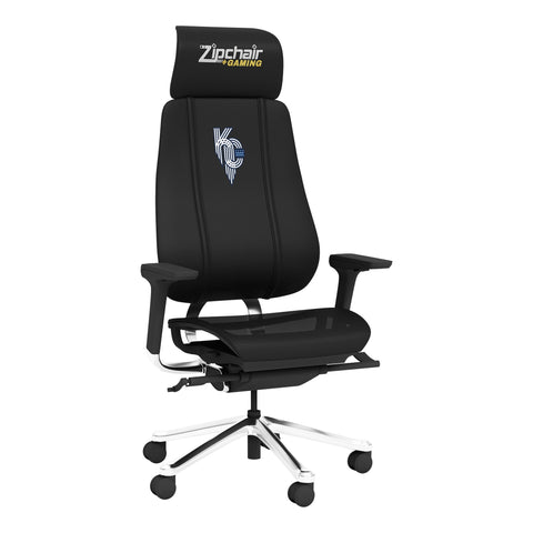 PhantomX Mesh Gaming Chair with Kansas City Royals City Connect Primary Logo