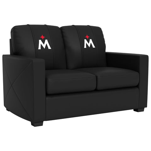 Silver Loveseat with Minnesota Twins Alternate