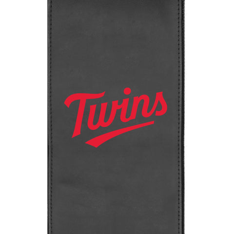 Silver Club Chair with Minnesota Twins Wordmark