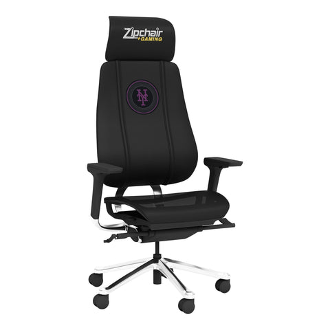 PhantomX Mesh Gaming Chair with New York Mets City Connect Subway Token Logo