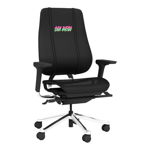 PhantomX Mesh Gaming Chair with San Diego Padres City Connect Primary Logo