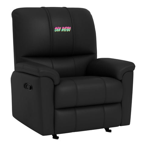 Rocker Recliner with San Diego Padres City Connect Primary Logo