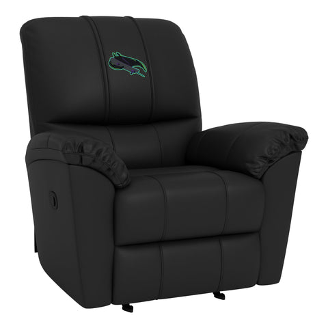 Rocker Recliner with Tampa Bay Rays City Connect Skate Logo