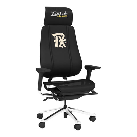 PhantomX Mesh Gaming Chair with Texas Rangers City Connect Primary Logo