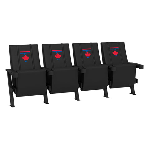 SuiteMax 3.5 VIP Seats with Toronto Blue Jays City Connect Maple Leaf Logo