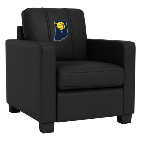 Dyno Stationary Club Chair with Indiana Pacers Secondary Logo