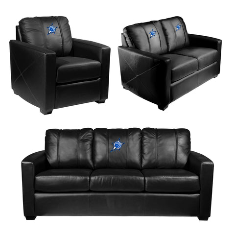 Silver Loveseat with Orlando Magic Secondary Logo