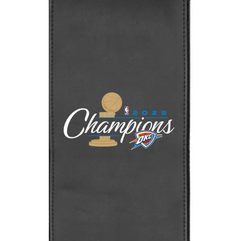 Side Chair 2000 with Oklahoma City Thunder 2025 Champions Logo Set of 2