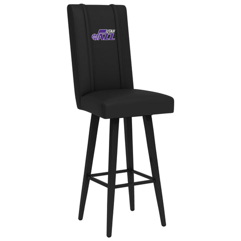Swivel Bar Stool 2000 with Utah Jazz Global Logo