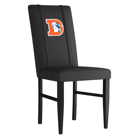 Side Chair 2000 with Denver Broncos Classic Logo Set of 2