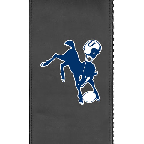 Silver Loveseat with Indianapolis Colts Classic Logo