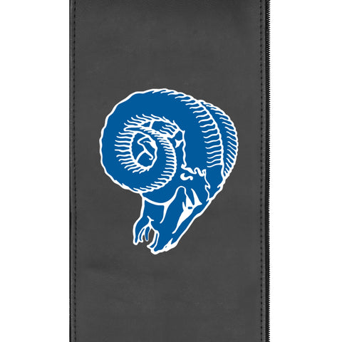Silver Club Chair with Los Angeles Rams Classic Logo