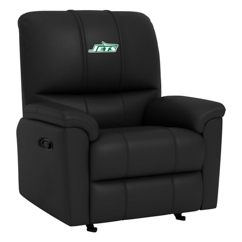 Rocker Recliner with New York Jets Classic Logo