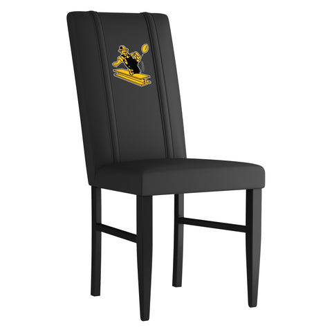 Side Chair 2000 with Pittsburgh Steelers Classic Logo Set of 2 NFL Furniture Zipchair   