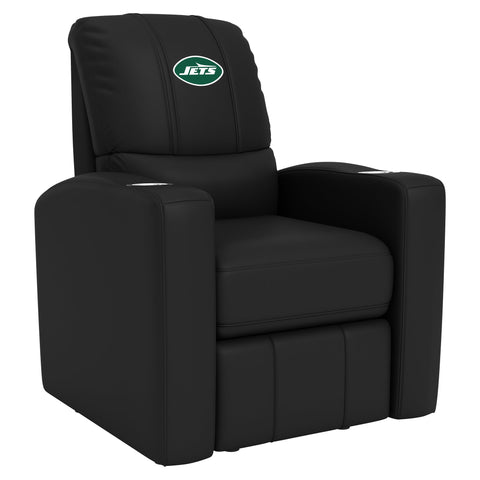 Stealth Recliner with  New York Jets Legacy Secondary Logo