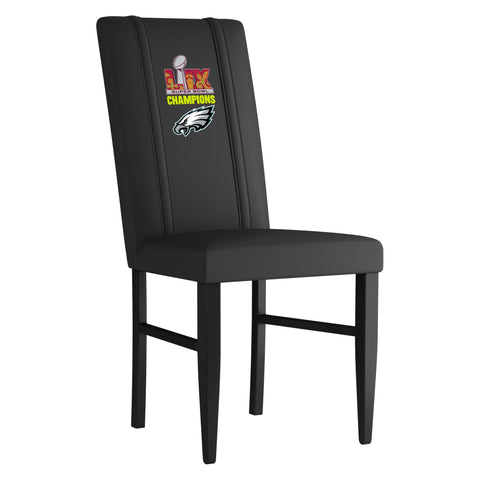 Side Chair 2000 with  Philadelphia Eagles Super Bowl LIX Champions Logo Set of 2