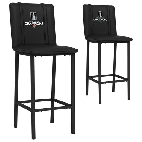 Bar Stool 500 with Florida Panthers 2025 Champions Logo Set of 2