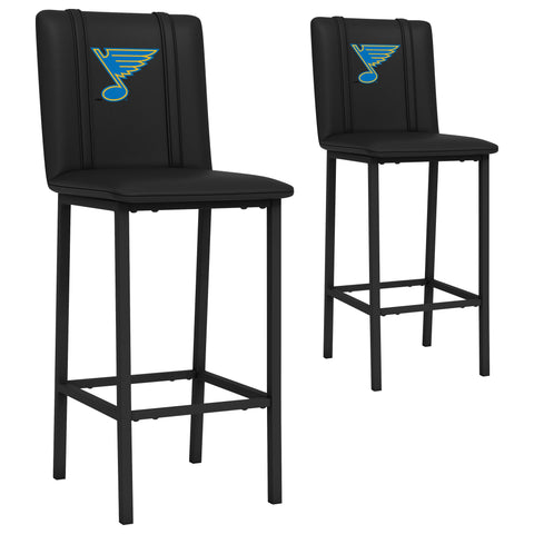 Bar Stool 500 with St. Louis Blues Primary Logo Set of 2