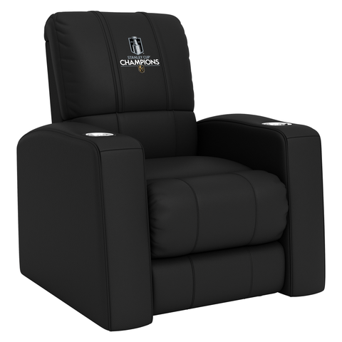 Relax Home Theater Recliner with Vegas Golden Knights 2023 Champions Logo