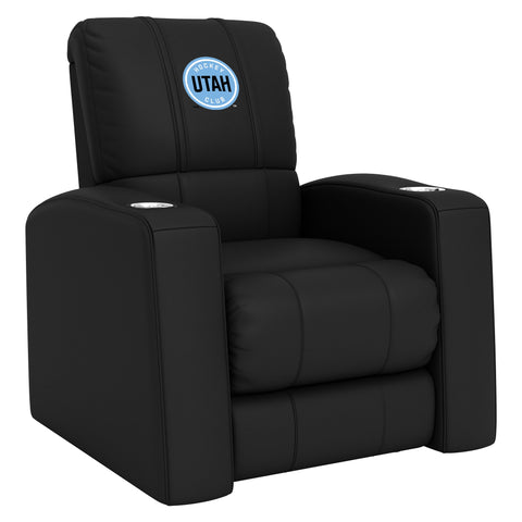 Relax Home Theater Recliner with Utah Hockey Club Primary Logo