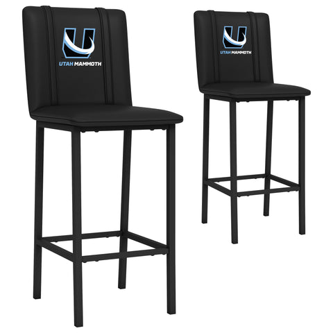 Bar Stool 500 with Utah Mammoth Secondary Logo Set of 2