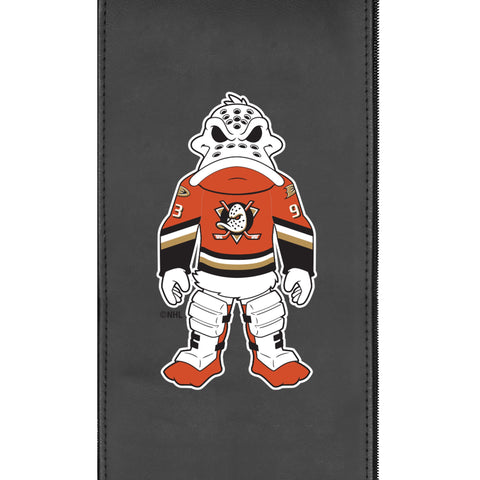 Dyno Stationary Loveseat with Anaheim Ducks Wild Wing Mascot Logo