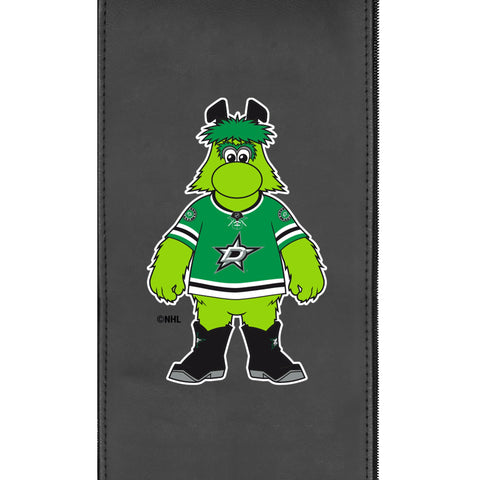 Dyno Stationary Sofa with Dallas Stars V Green Mascot Logo