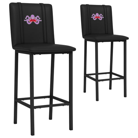 Bar Stool 500 with Detroit Red Wings Al Mascot Logo Set of 2