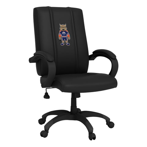 Office Chair 1000 with Edmonton Oilers Hunter Mascot Logo