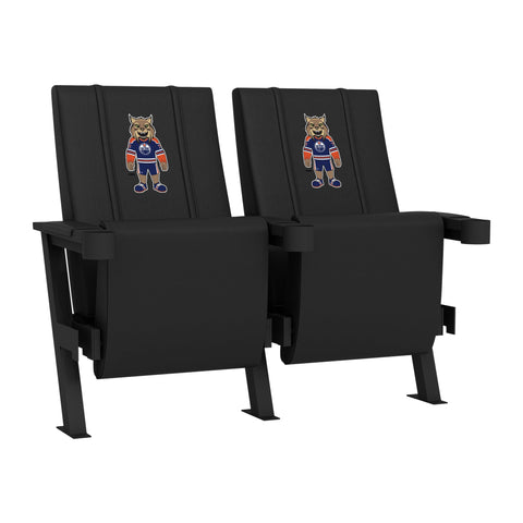 SuiteMax 3.5 VIP Seats with Edmonton Oilers Hunter Mascot Logo
