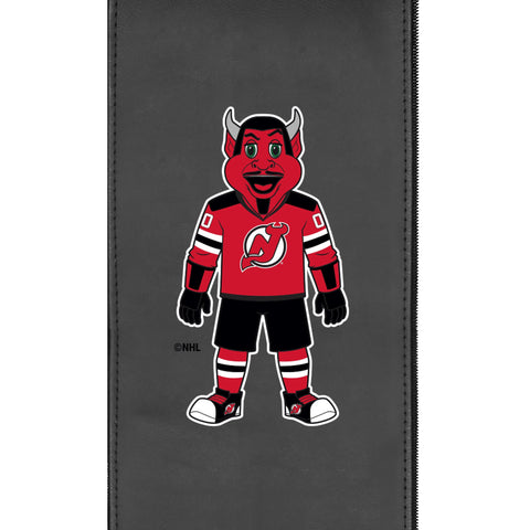 Xpression Pro Gaming Chair with New Jersey Devils Mascot Logo