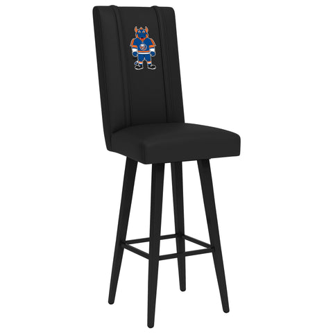 Swivel Bar Stool 2000 with New York Islanders Sparky Mascot Logo