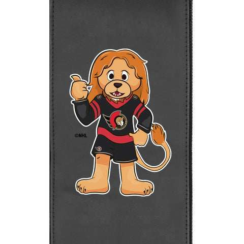 Side Chair 2000 with Ottawa Senators Sparty Mascot Logo Set of 2