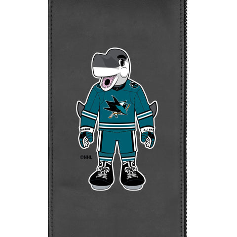 Dyno Stationary Loveseat with San Jose Sharks Sharkie Mascot Logo