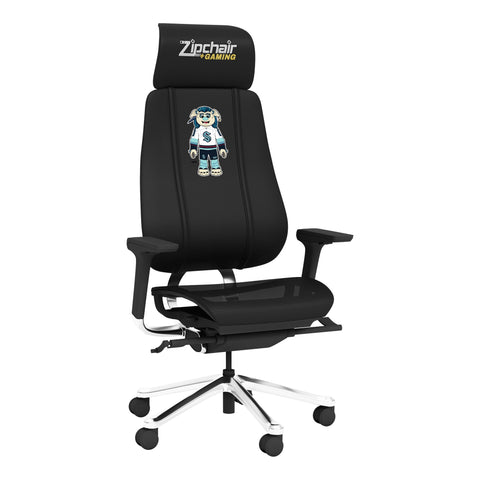 PhantomX Mesh Gaming Chair with Seattle Kraken Buoy Mascot Logo