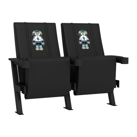 SuiteMax 3.5 VIP Seats with Seattle Kraken Buoy Mascot Logo
