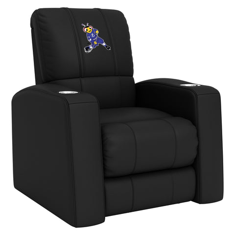 Relax Home Theater Recliner with Tampa Bay Lightning Thunderbug Mascot Logo