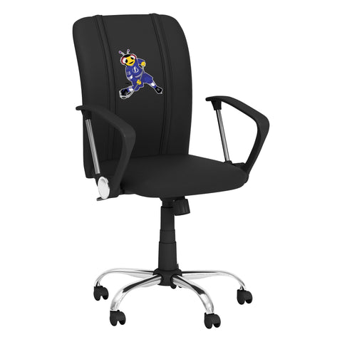 Curve Task Chair with Tampa Bay Lightning Thunderbug Mascot Logo