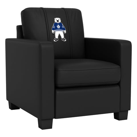 Dyno Stationary Club Chair with Toronto Maple Leafs Carlton Mascot Logo