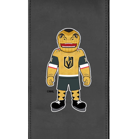 Dyno Stationary Club Chair with Vegas Golden Knights Chance Mascot Logo