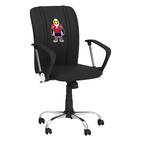 Curve Task Chair with Washington Capitals Slapshot Mascot Logo