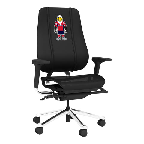 PhantomX Mesh Gaming Chair with Washington Capitals Slapshot Mascot Logo