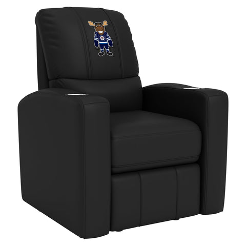 Stealth Recliner with Winnipeg Jets Moose Mascot Logo