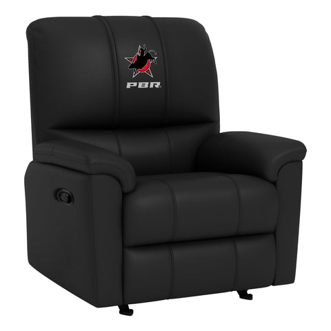 Rocker Recliner with Professional Bull Riders Star Logo