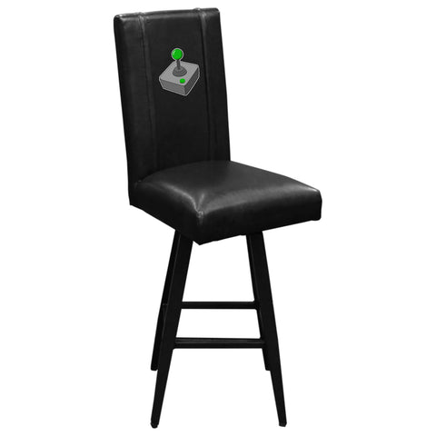 Swivel Bar Stool 2000 with Joystick Gaming Logo